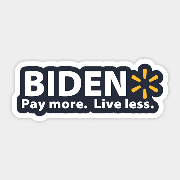 Biden Walmart Sticker by logan.plooster